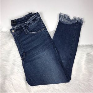 NWOT Abercrombie high rise ankle jeans